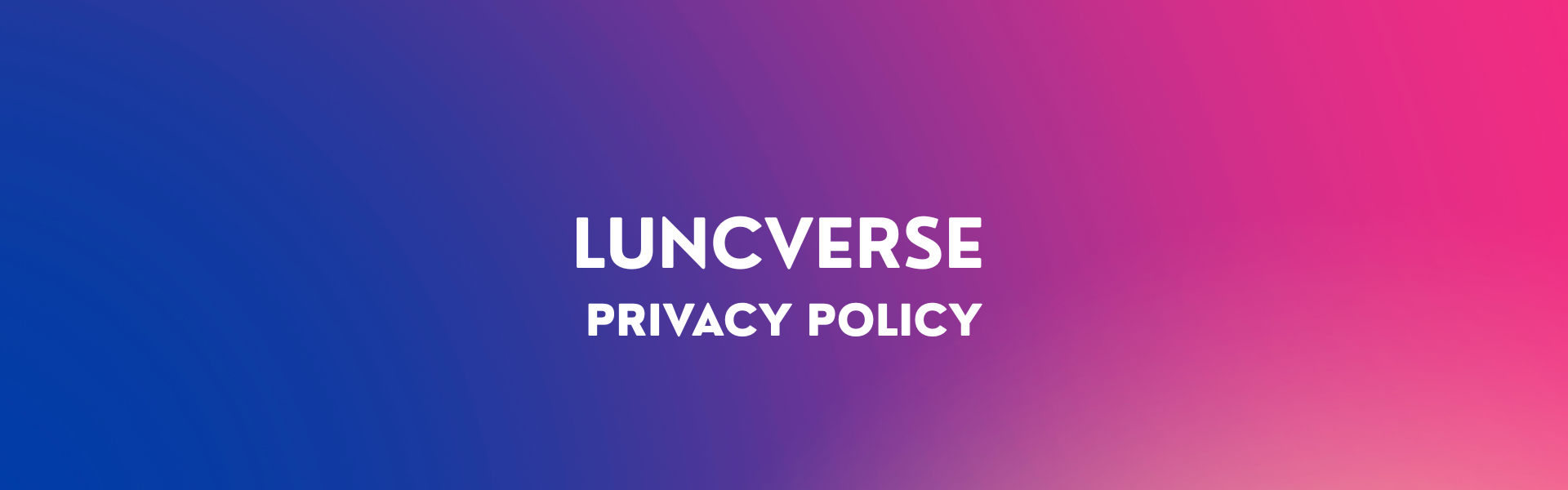 Privacy Policy